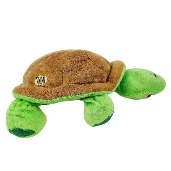 Ganz Webkinz Turtle 9 inch Plush Green Brown Stuffed Animal Toy HM150 No Code - Picture 4 of 10